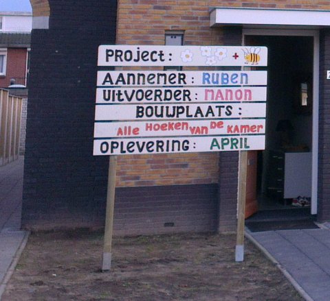Project bouwplaats foto