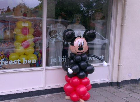 Mickey Mouse van ballonnen foto