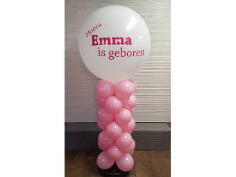 Baby ballonnenzuil meisje