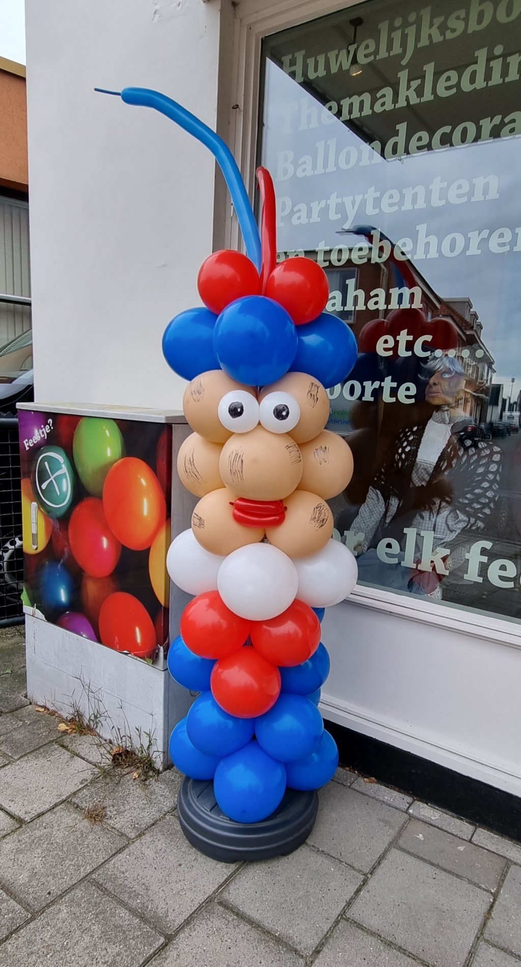 Piet van ballonnen foto