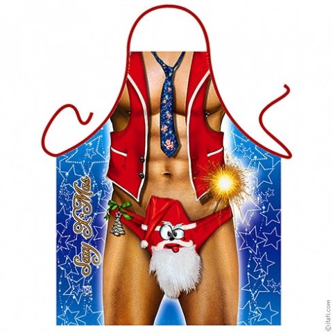 Sexy Santa schort Man foto