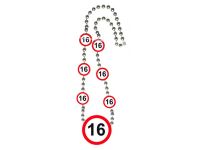 Ketting verkeersbord 16