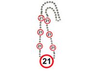 Ketting verkeersbord 21