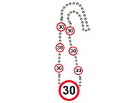 Ketting verkeersbord 30