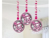 Sweet 16 Hanging deco