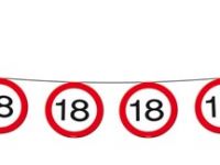 Vlaggenlijn Verkeersbord 18