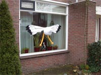 Ooievaar witte 3d