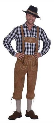 Tiroler lederhose Franzl echt leer48 foto