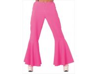 Hippiebroek pink maat 48