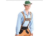 Tiroler blouse Peter L Blauw 46