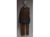 Cowboy pak met blouse L