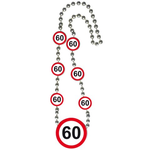 Ketting verkeersbord 60 foto