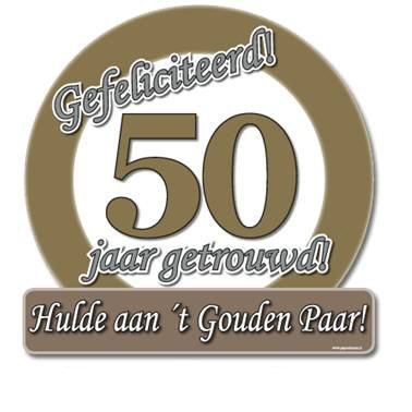 Huldeschild 50 foto