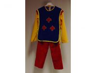 Musketier 7-9 jaar rood
