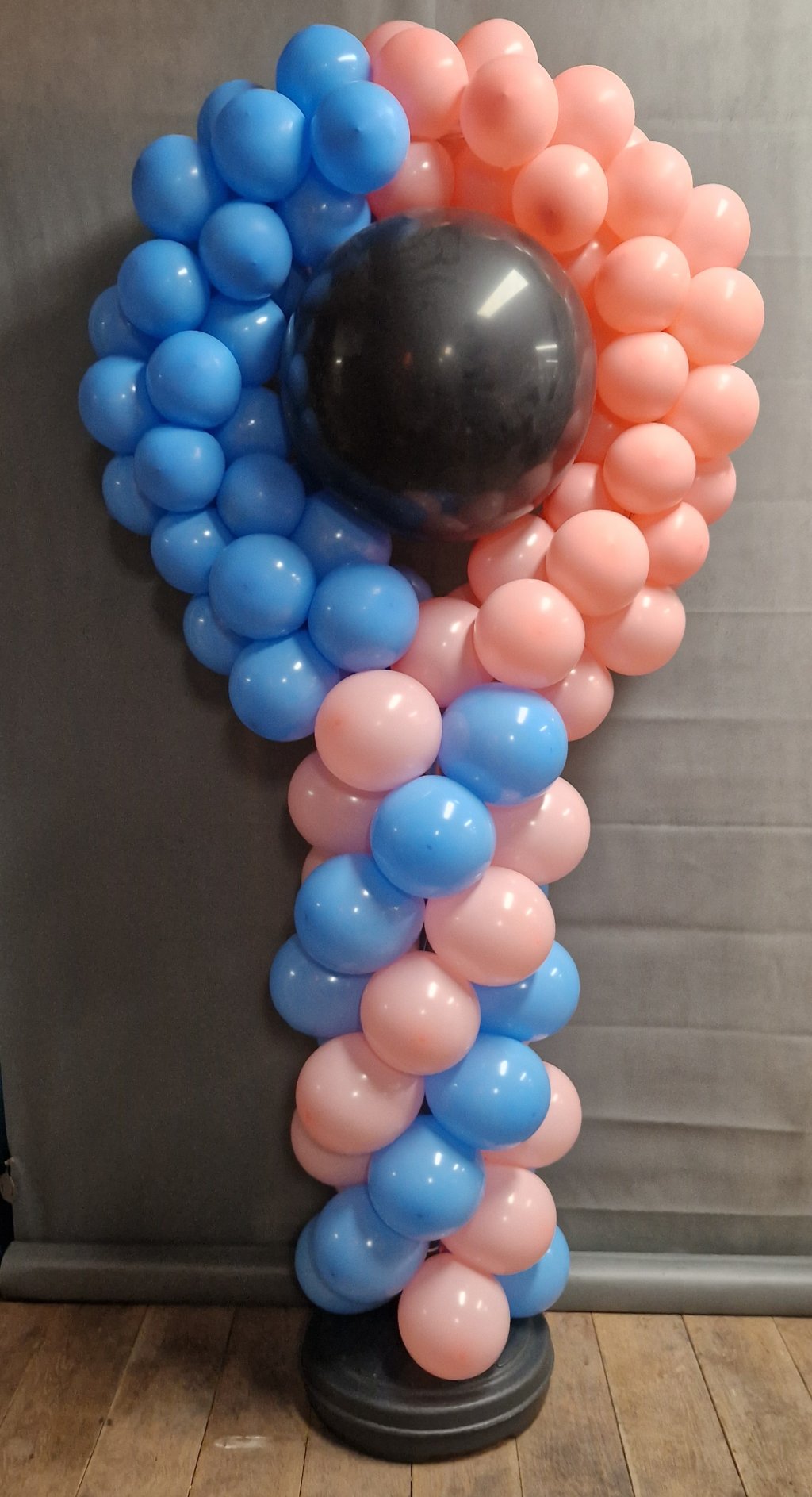 Gender Reveal zuil blanco foto