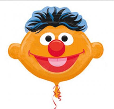 Ernie folie ballon foto