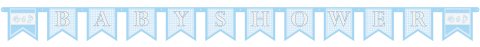 Babyshower letterslinger Jongen foto