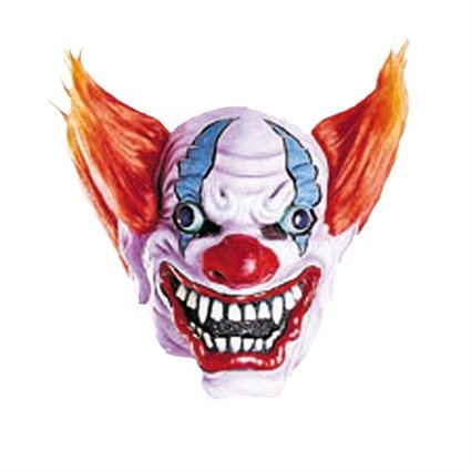 Horror clown masker uit It foto
