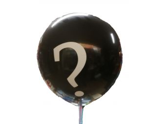 Gender reveal ballon met ???
