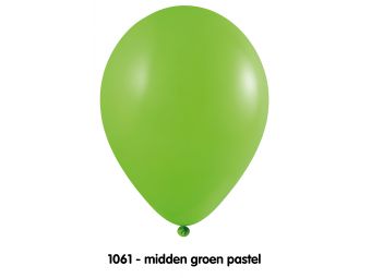 Onbedrukte ballonnen 50 st M Groen