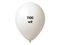 Onbedrukte ballonnen 10 st Wit
