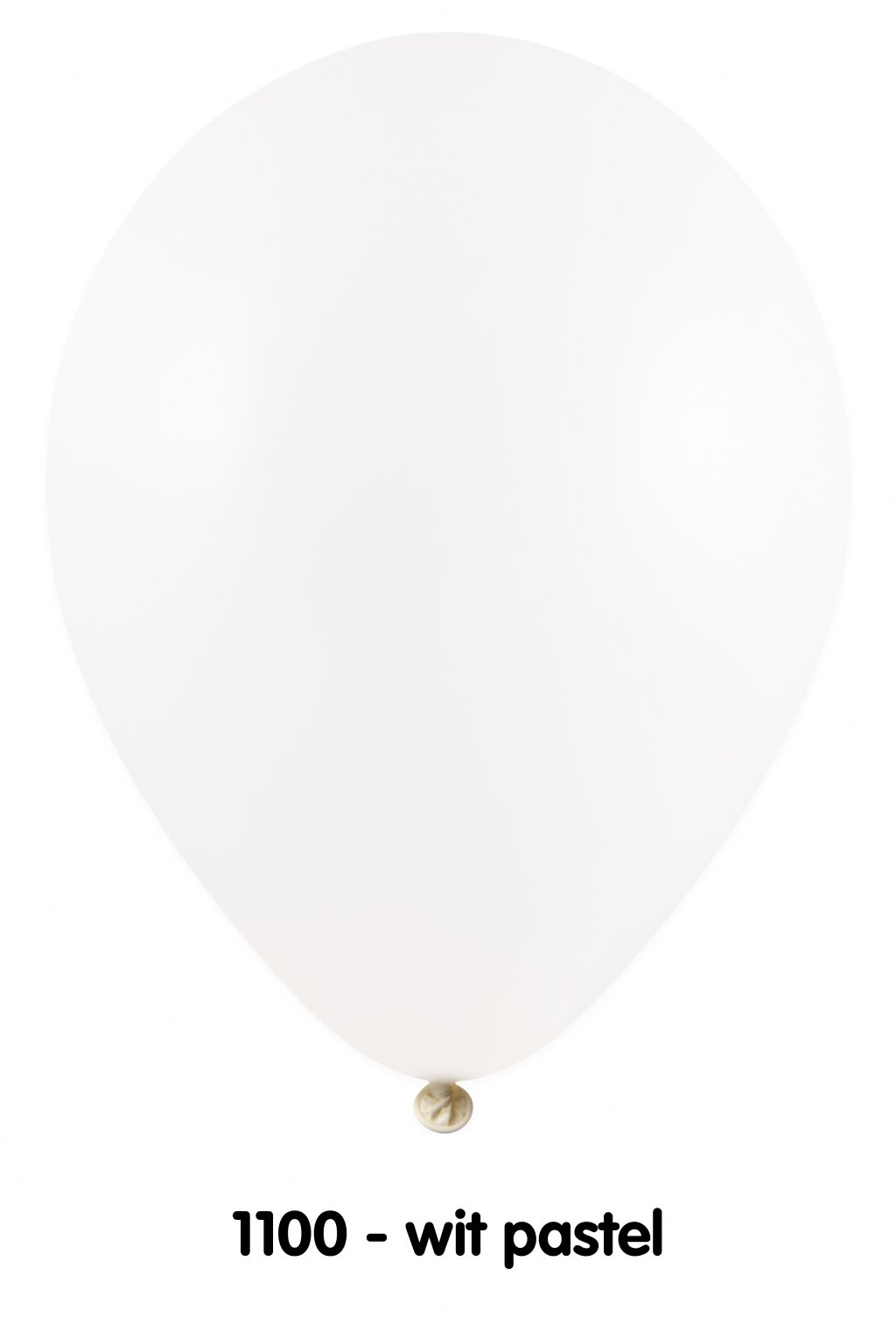 Onbedrukte ballonnen 50 st Wit foto