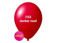 Onbedrukte ballonnen 10 st D Rood