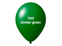 Onbedrukte ballonnen 10 st D Groen
