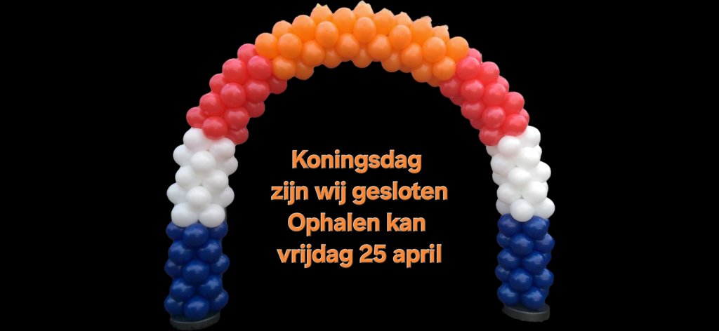 Koningsdag Gesloten! foto