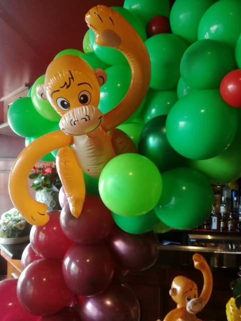 Ballonnenboog Jungle foto