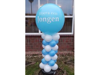 Baby ballonnenzuil jongen