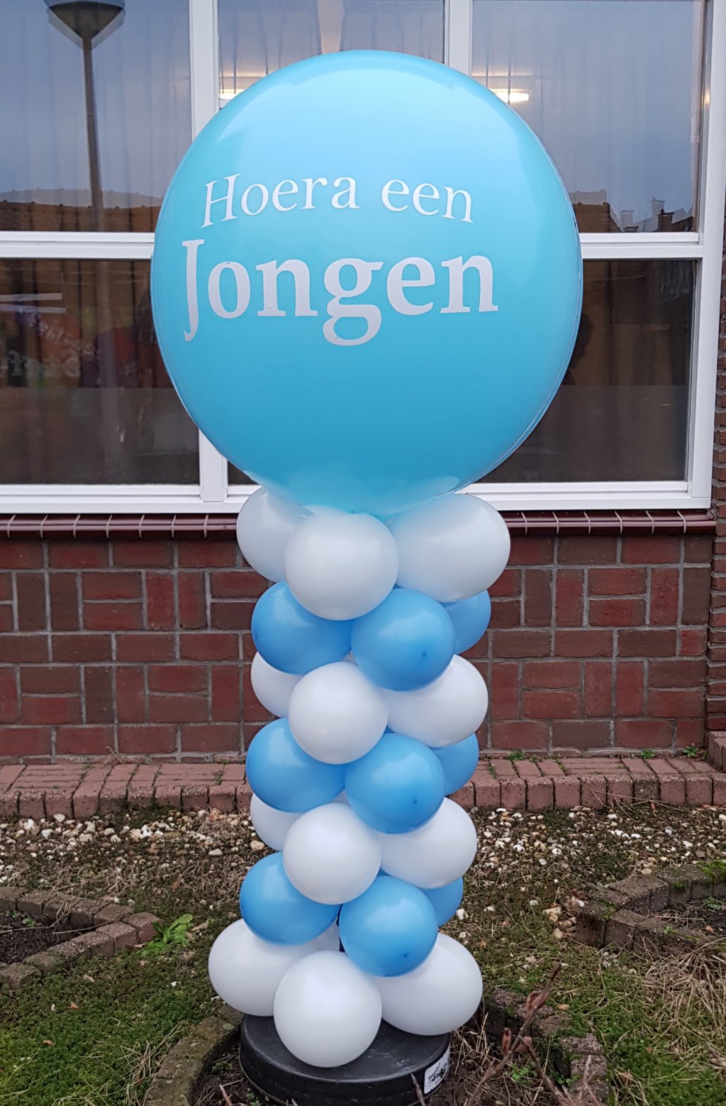 Baby ballonnenzuil jongen foto