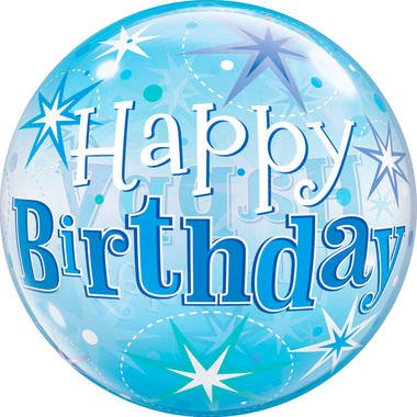 happy birthday folieballon foto