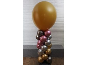 Ballonnenzuil Chroom