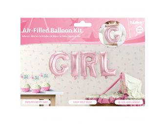 Girl folie ballonnen