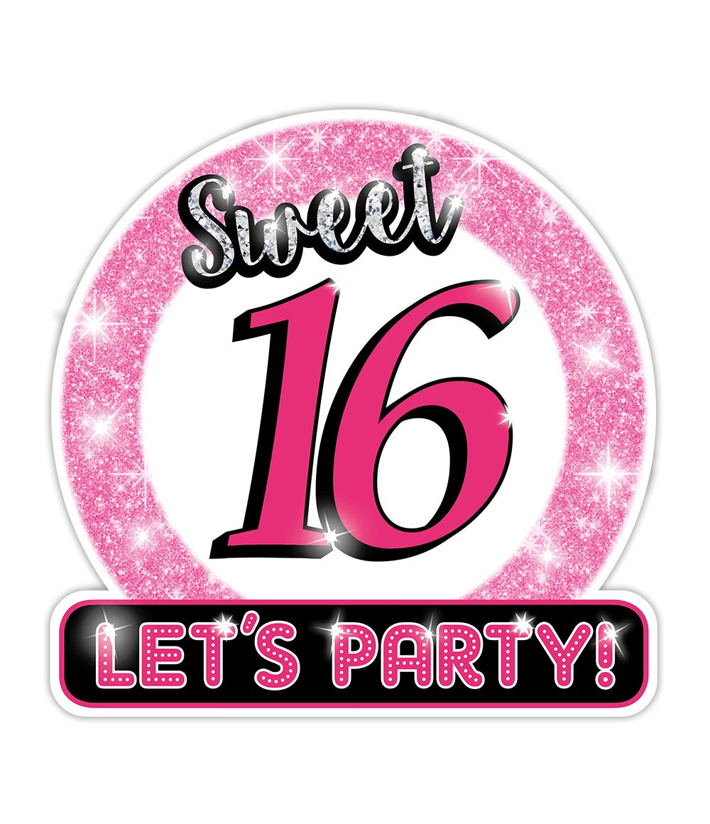 huldeschild sweet 16 foto