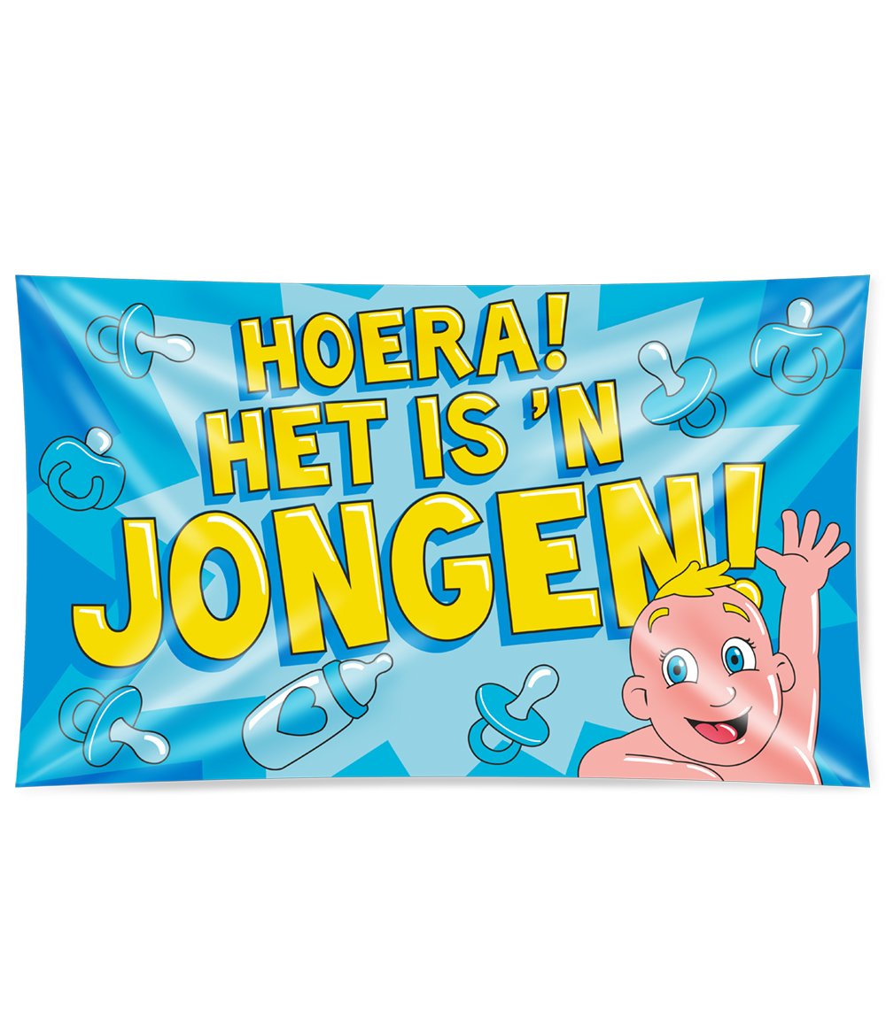 gevelvlag geboorte jongen foto