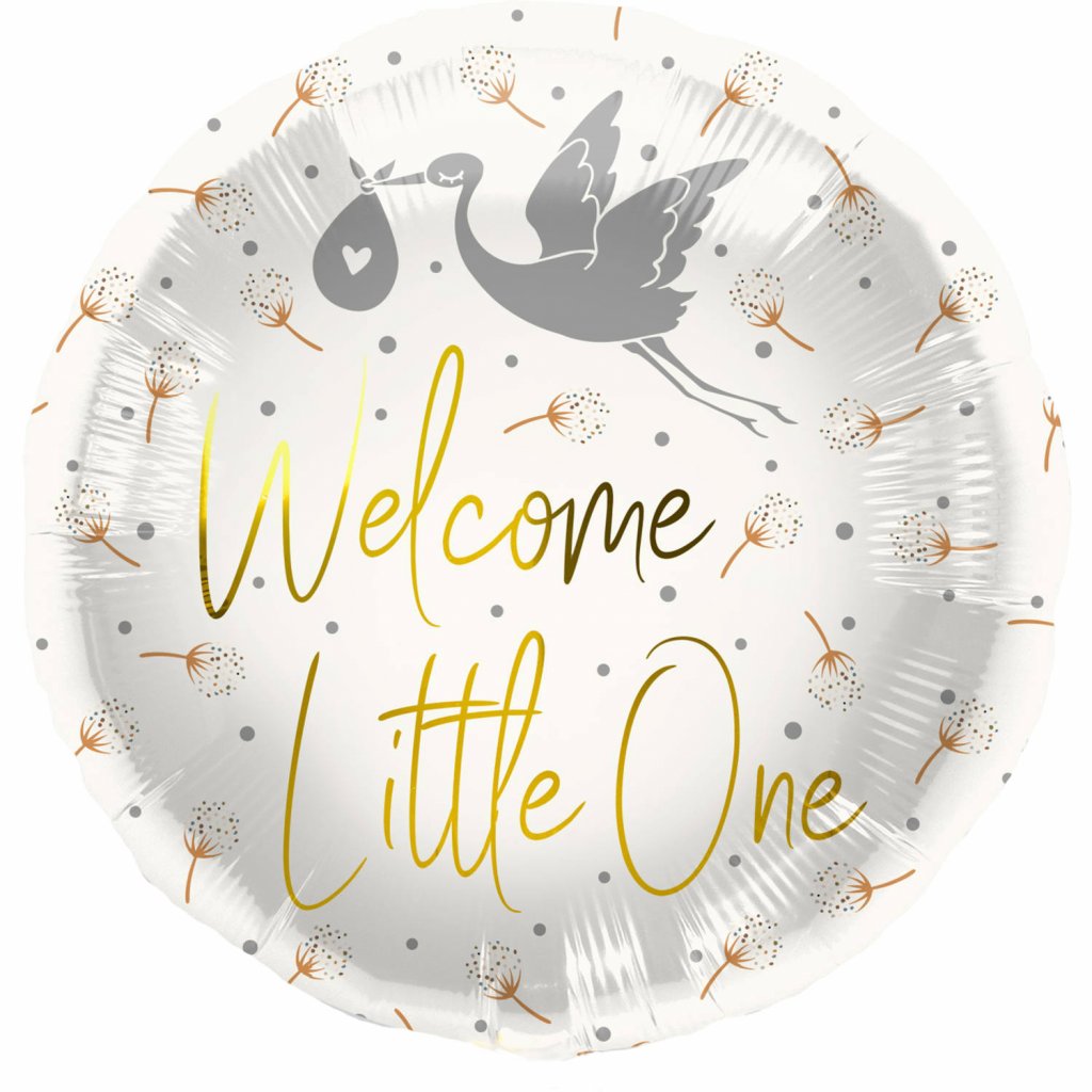 folieballon Welcome little one foto