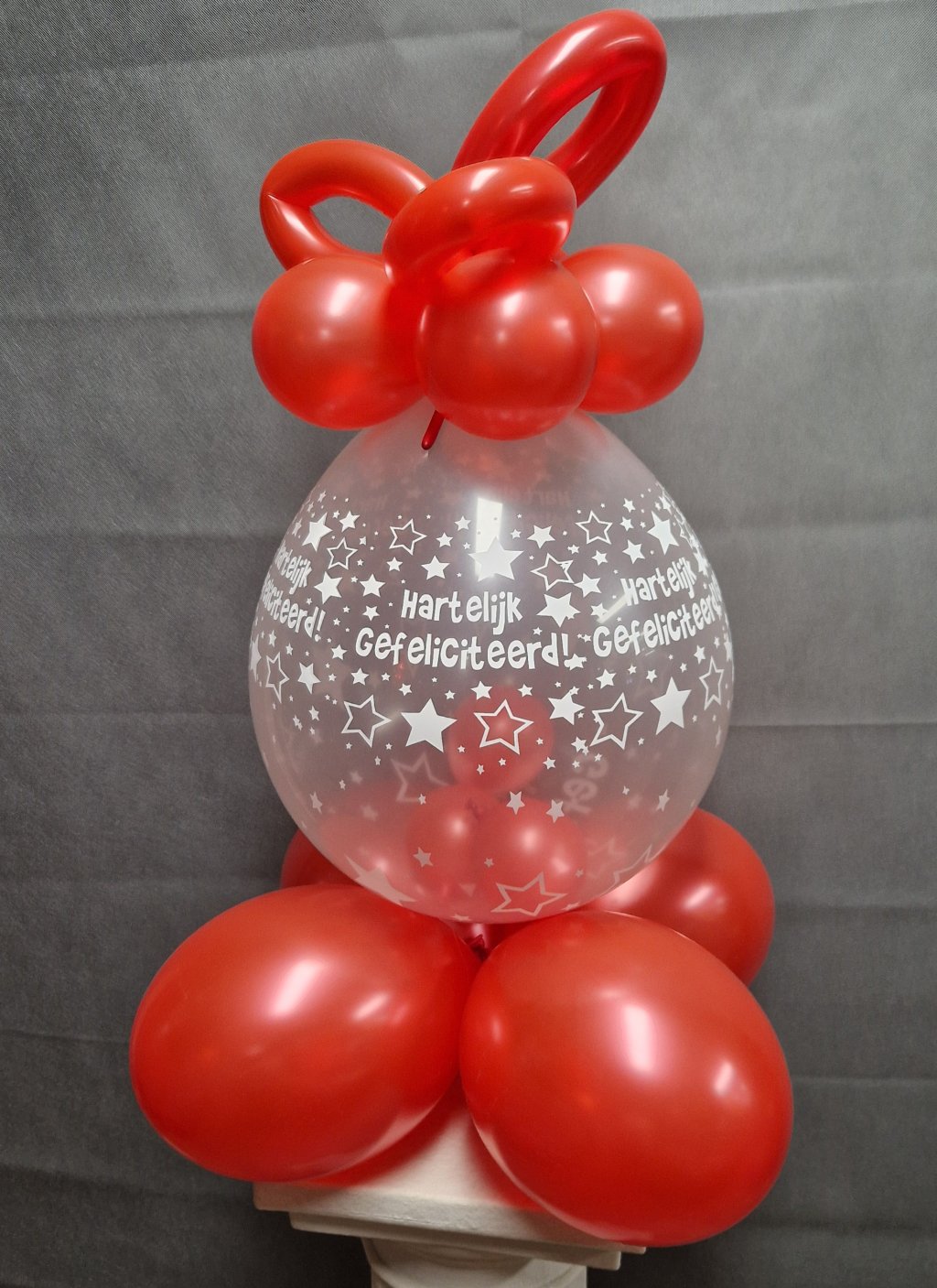 ballondecoratie Gefeliciteerd foto