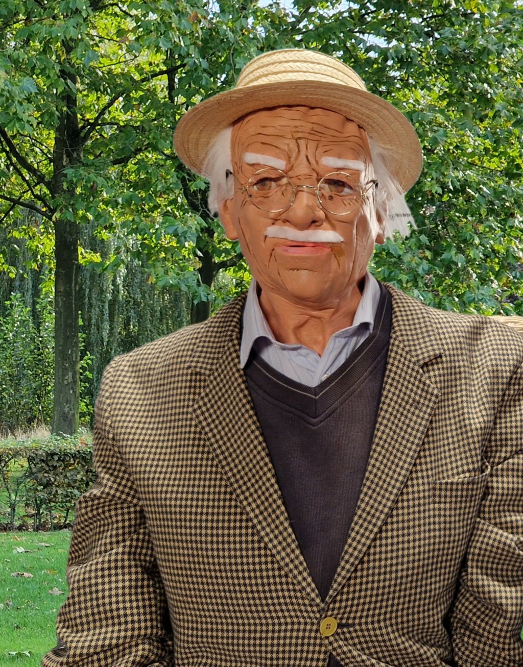 Abraham geruit jasje (Herman) foto