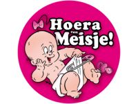 Big Sign Hoera een meisje