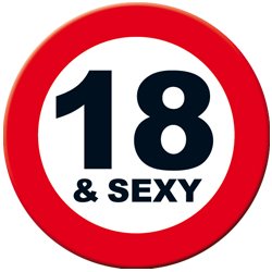 Big Sign 18 &amp; Sexy foto