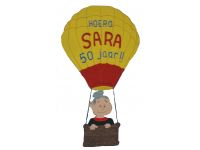Sara in een ballon Bord