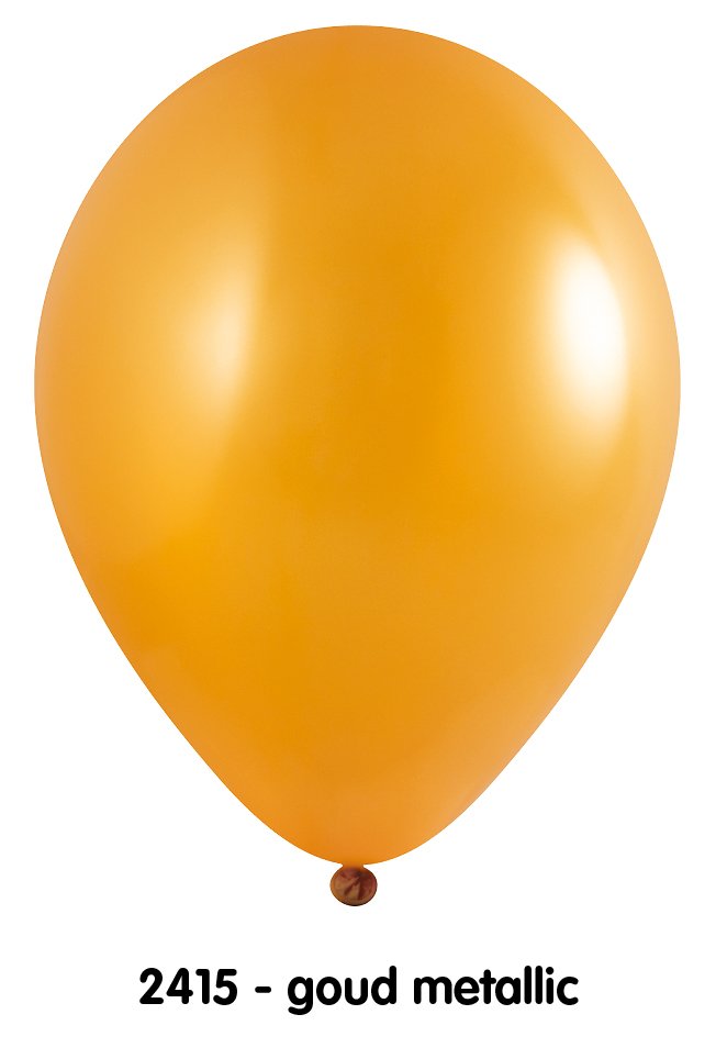 50 Ballonnen (goud) foto