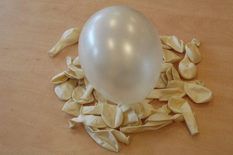 50 Ballonnen (parelmoer) foto