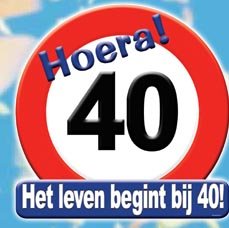 Huldeschild 40 foto