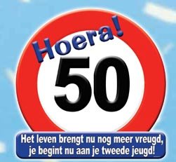 Huldeschild 50 foto