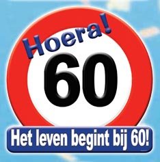 Huldeschild 60 foto