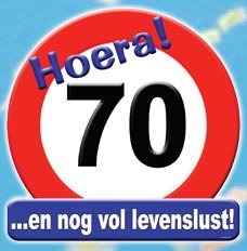 Huldeschild 70 foto