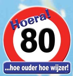 Huldeschild 80 foto